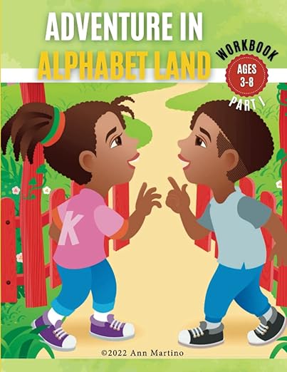 Adventure in Alphabet Land: Workbook 1