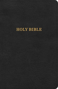 KJV Thinline Bible (Comfort Print)-Black Leathersoft (Copy)