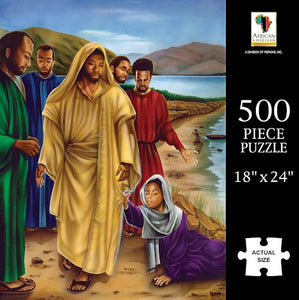 Jigsaw Puzzle-The Hem Of His Garment (500 Pieces)