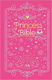 ICB PRINCESS BIBLE WITH COLORING STICKER BOOK